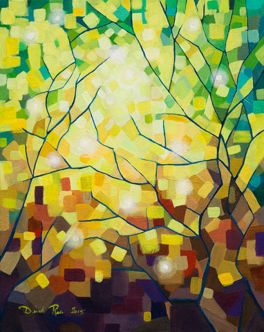 Stained Glass Forest (Original Sold)